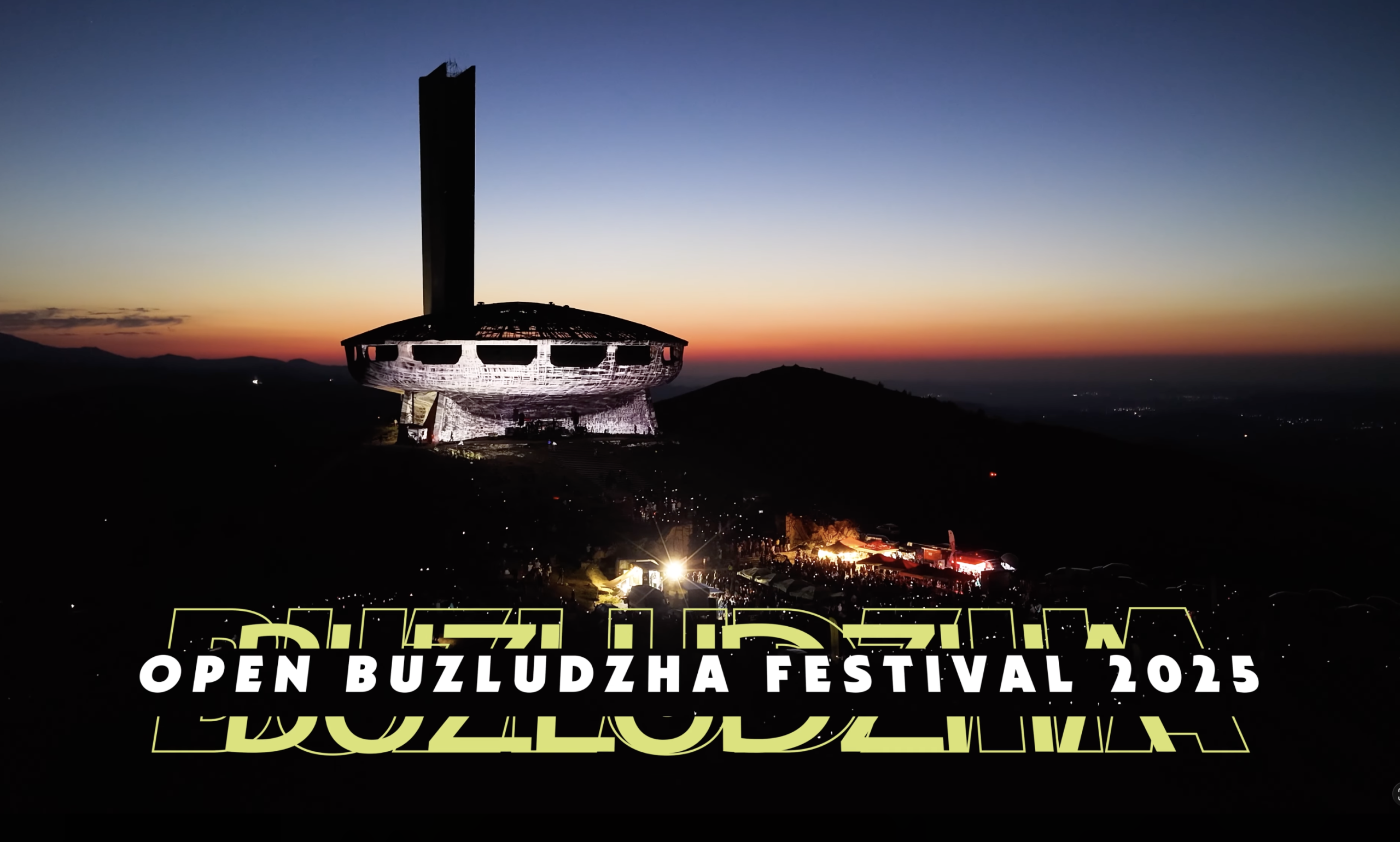 Open Buzludzha 2025 Aerial